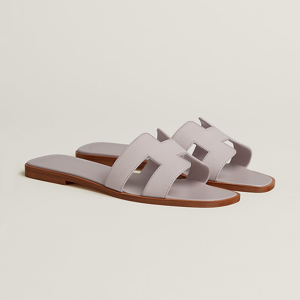 HERMES エルメス サンダル ブルー Oran sandal | Hermès USA
